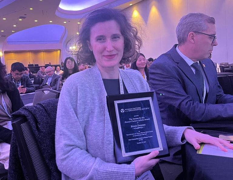 Two best paper awards go to HFASt Lab at the 67th HFES Annual Meeting
