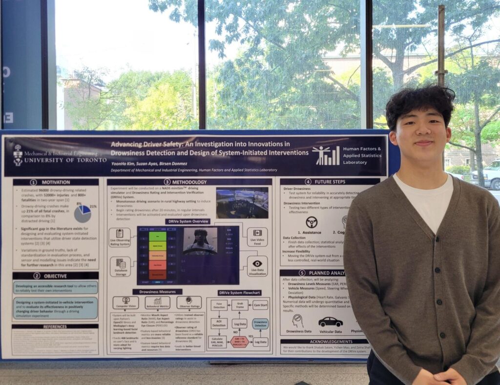 HFASt Lab members present at UNERD 2023, Yoonho Kim wins the Best Poster Award in Human Health